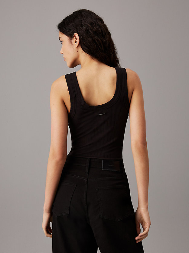 Slim Ribbed Modal Tank Top
