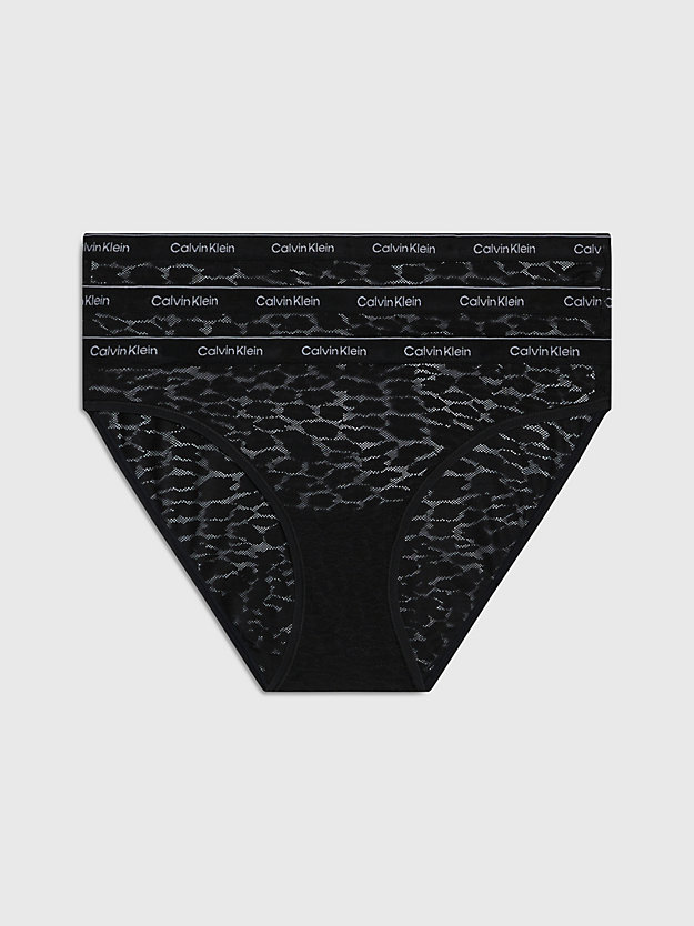 3 Pack Lace Bikini Briefs