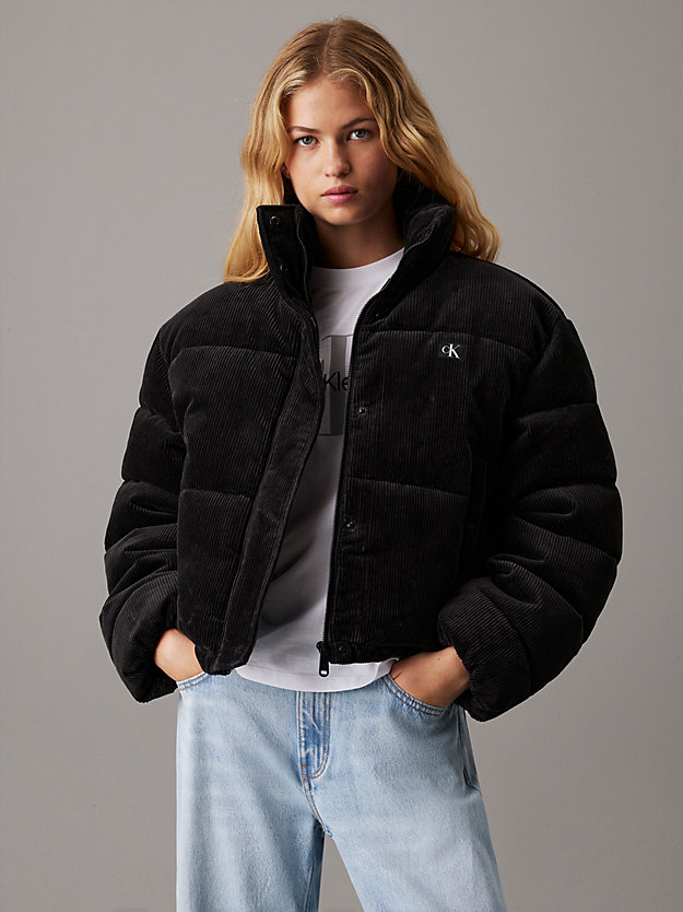 Corduroy Puffer Jacket