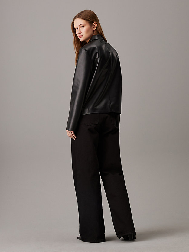Relaxed Leather Jacket