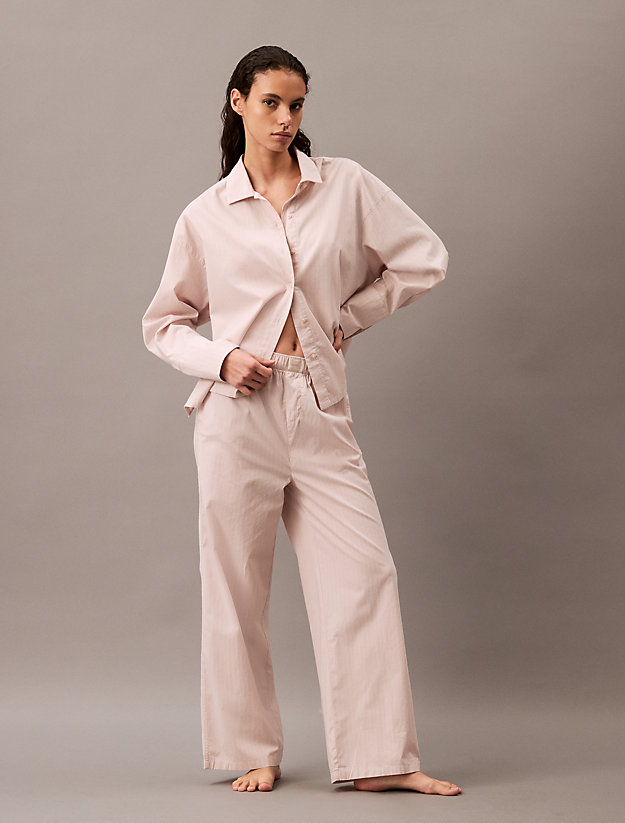 Cotton Poplin Pyjama Pants