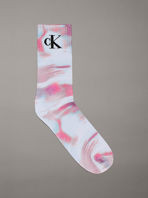 Marbled Crew Socks