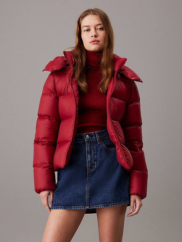 Short Down Puffer Jacket