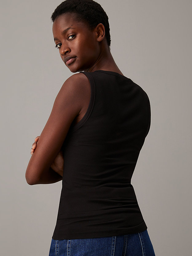 Fitted Ribbed Tank Top