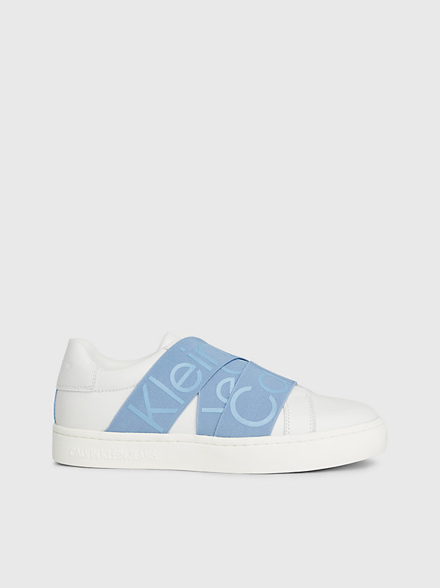 Leather Slip-On Trainers