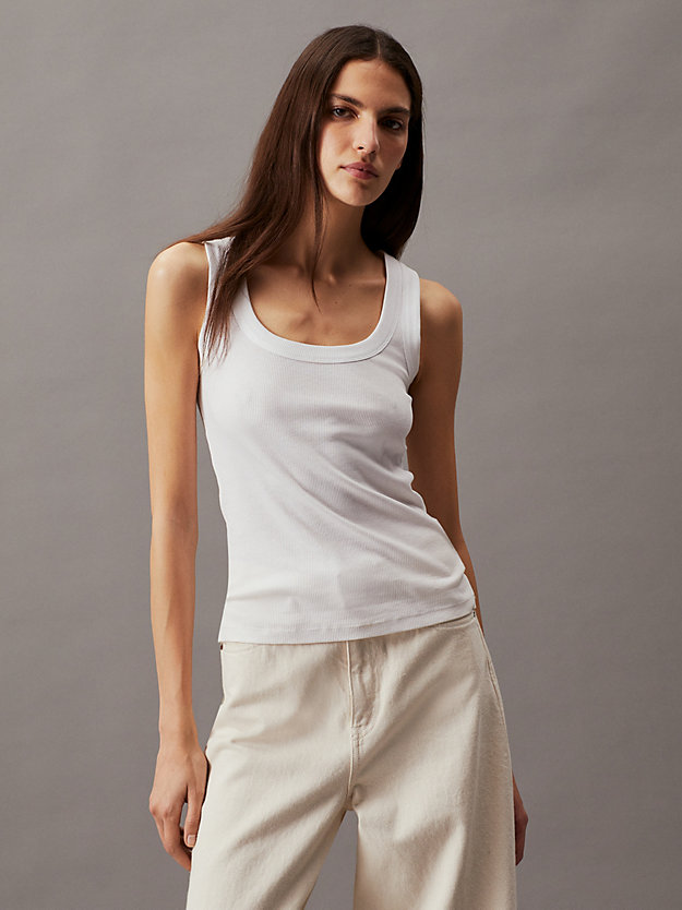 Slim Ribbed Tank Top
