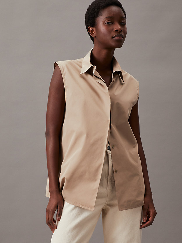 Archive Inspired Sleeveless Shirt