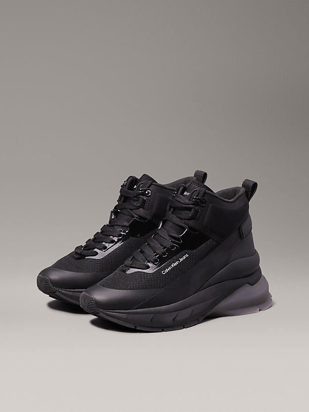 High-Top Wedge Trainers