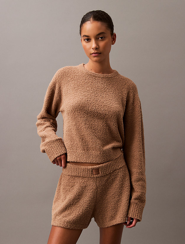 Plush Knit Lounge Jumper