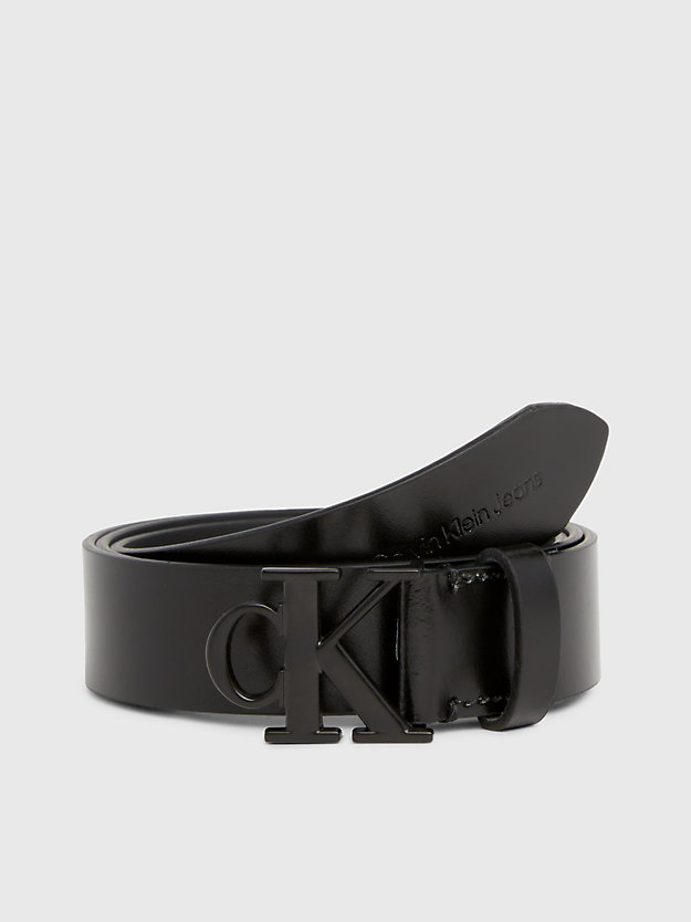 Leather Logo Belt