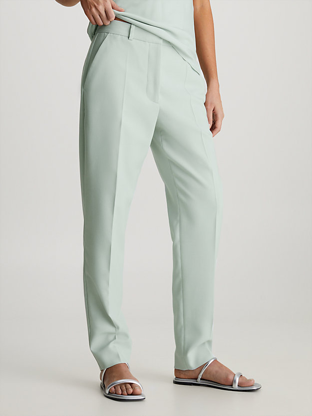 Slim Tapered Ankle Trousers