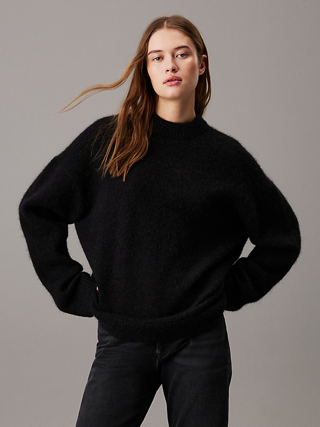 Relaxed Wool Blend Jumper