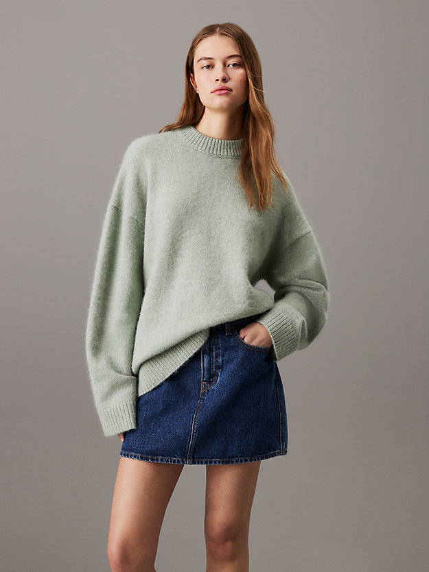 Relaxed Wool Blend Jumper