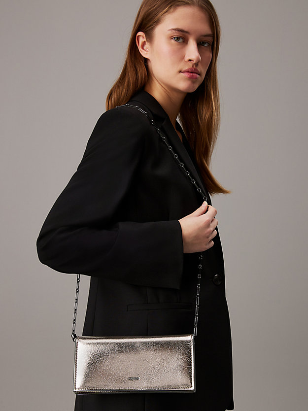 Mini Metallic Crossbody Bag