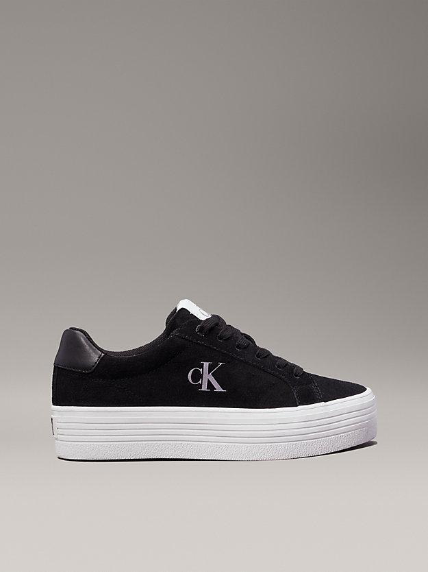 Suede Platform Trainers