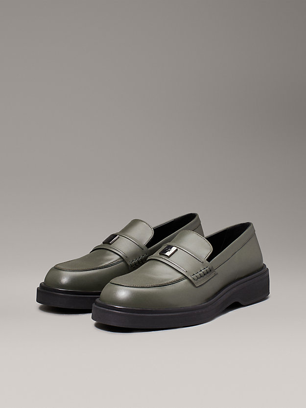Leather Loafers