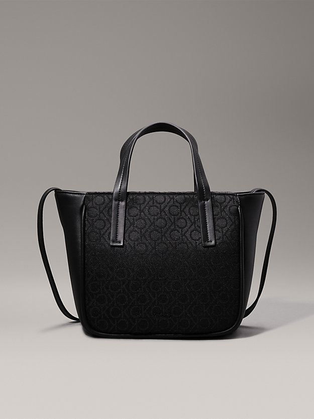 Small Logo Jacquard Tote Bag