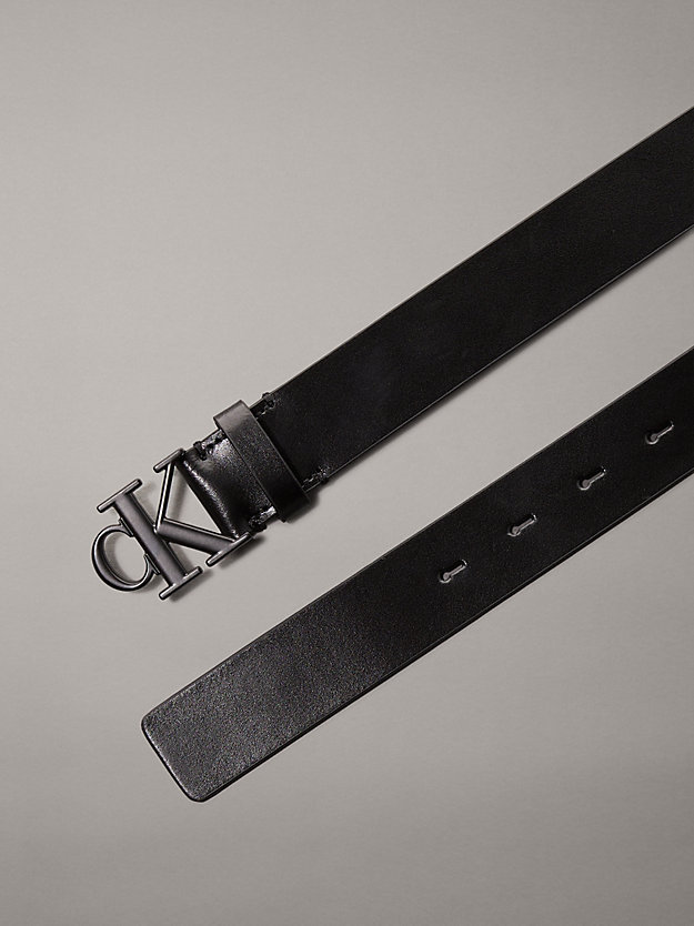 Logo Leather Belt