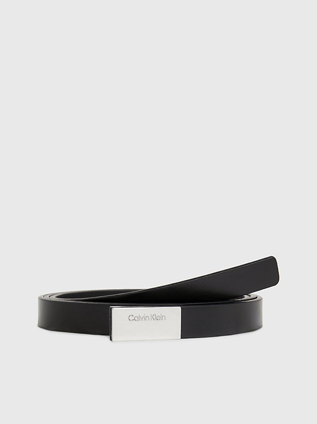 Slim Leather Belt