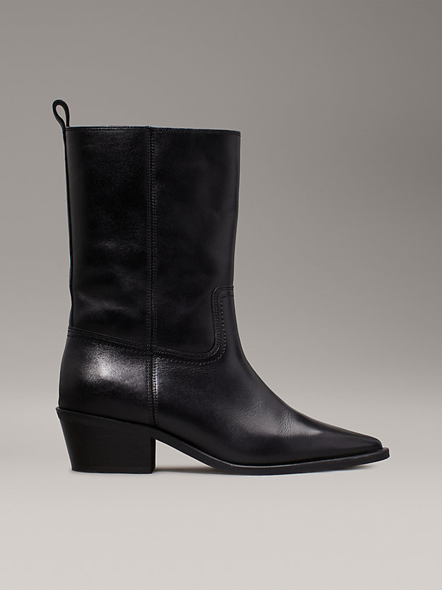 Leather Cowboy Boots
