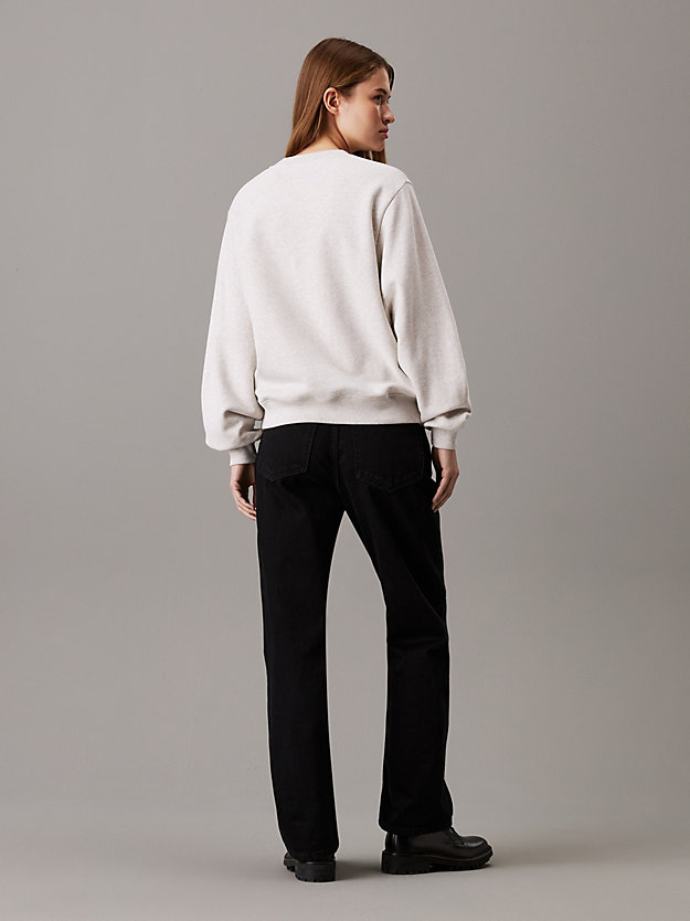 Relaxed Chenille Monogram Sweatshirt