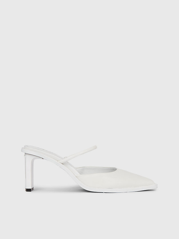 Leather Mule Pumps
