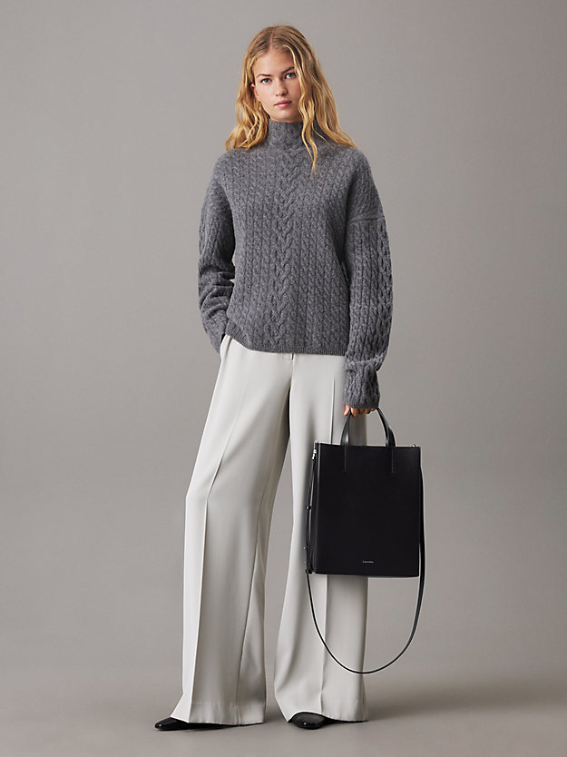 Small Leather Tote Bag