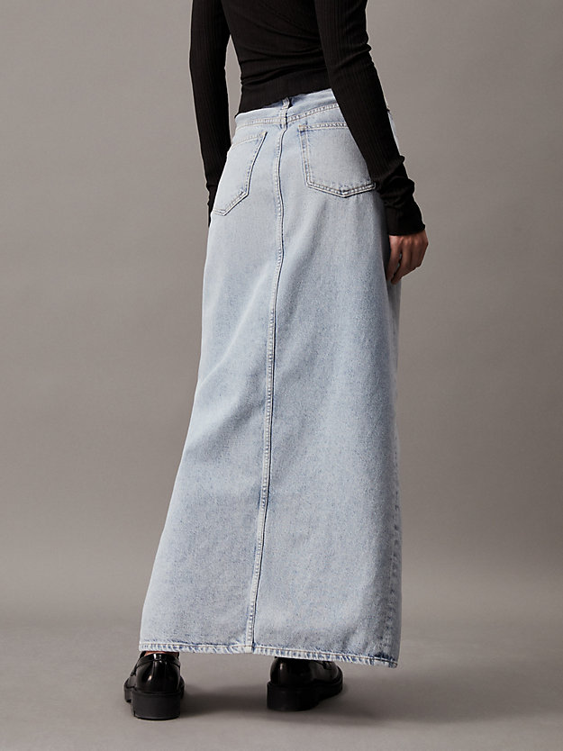 Denim Maxi Skirt