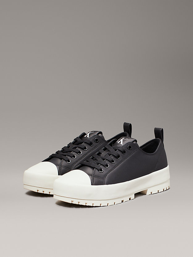 Leather Lug Trainers