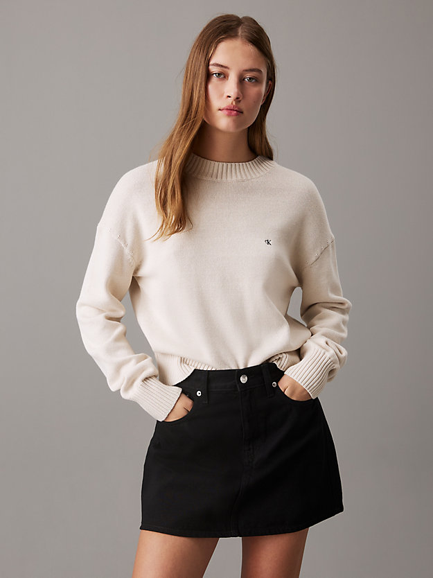 Cotton Monogram Jumper