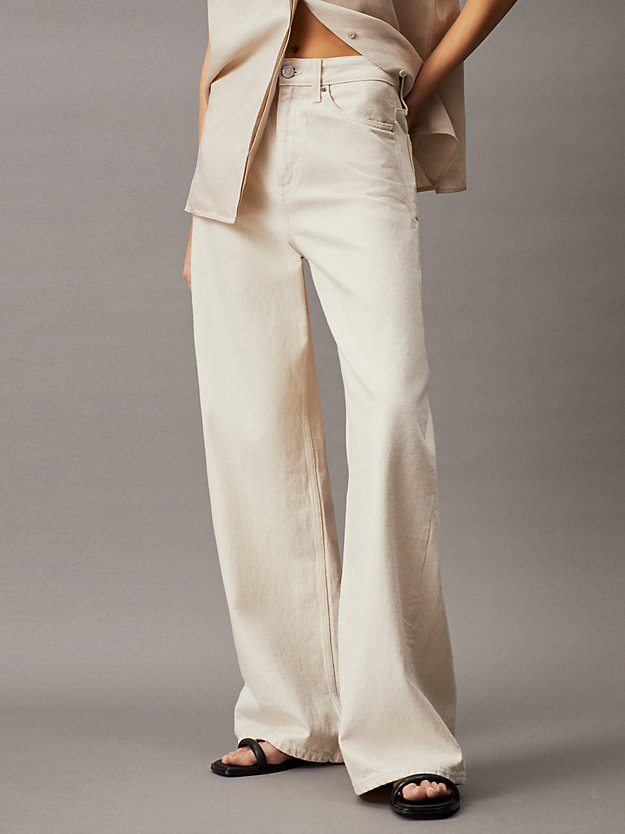 High Rise Wide Leg Jeans