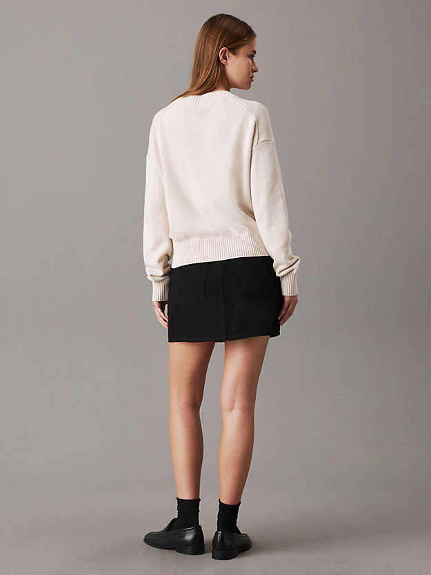 Cotton Monogram Jumper