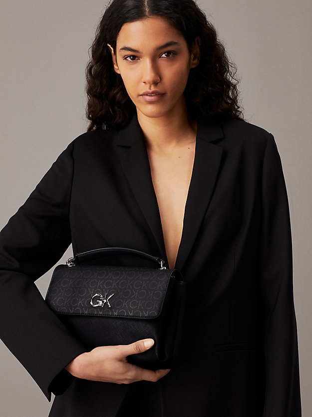 Convertible Logo Shoulder Bag