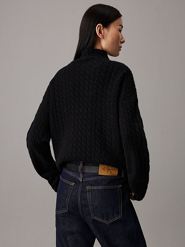 Relaxed Cable Knit Jumper