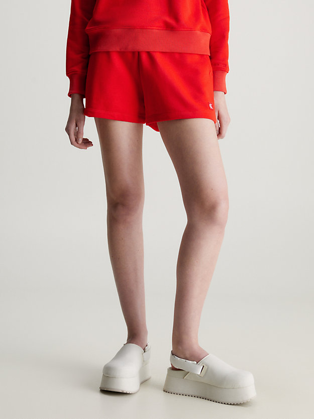 Cotton Terry Jogger Shorts