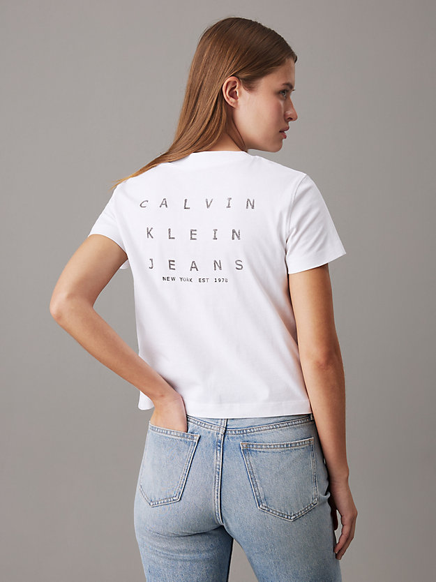Relaxed Back Print T-shirt