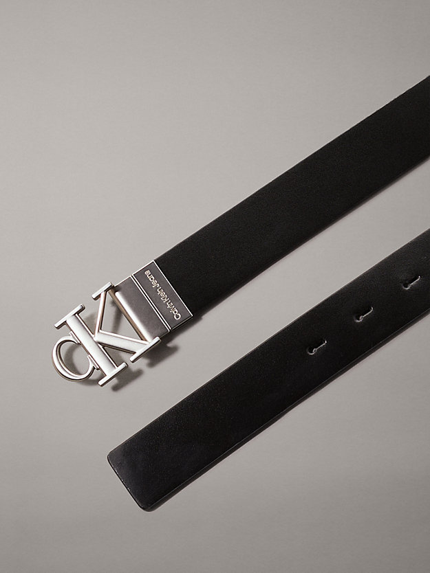 Reversible Logo Leather Belt