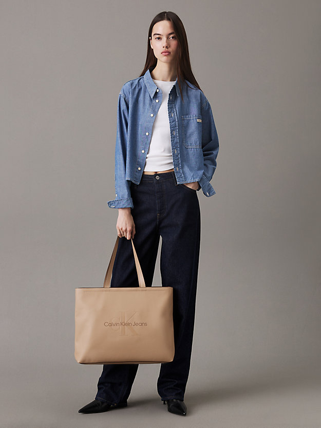 Large Slim Tote Bag