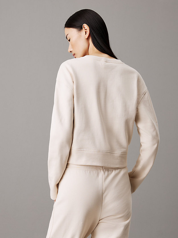 Cotton Fleece Lounge Sweatshirt