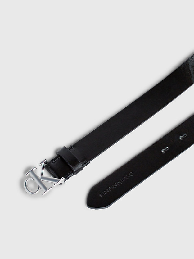 Leather Logo Belt
