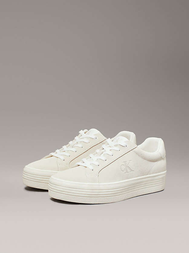 Suede Platform Trainers