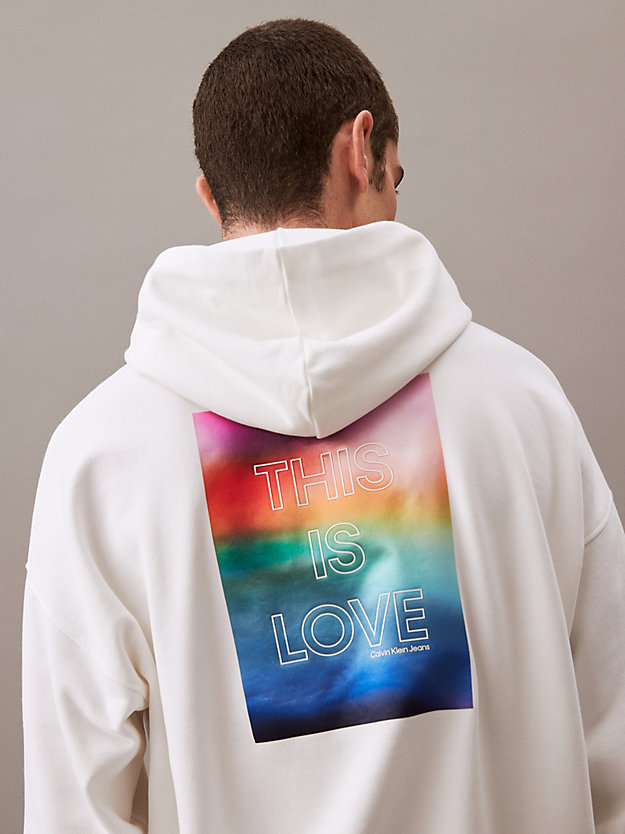 Unisex Back Logo Hoodie - Pride