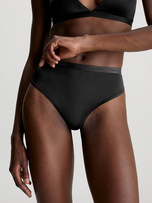 High Waisted Thong - Form To Body
