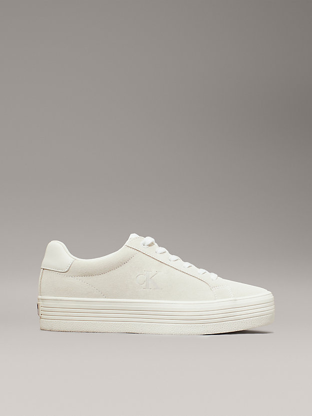 Suede Platform Trainers