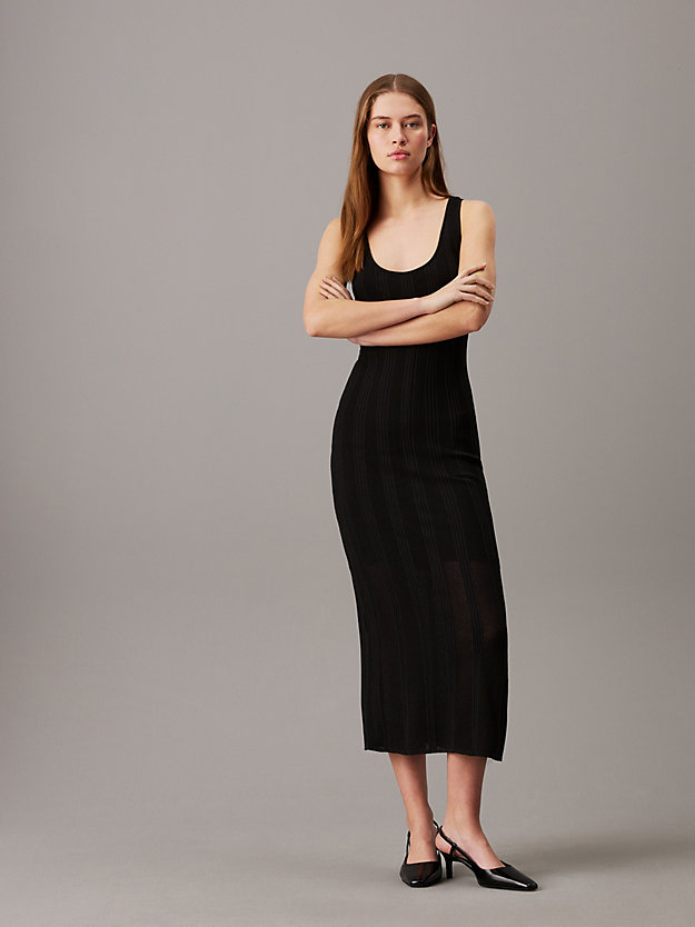 Slim Lace Tank Dress