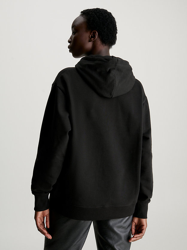 Oversized Cotton Terry Hoodie