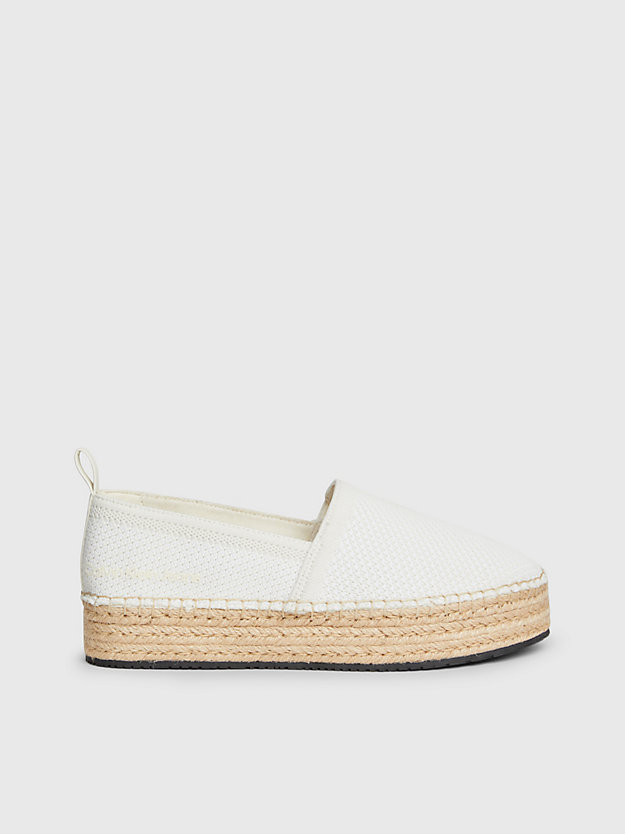 Knit Platform Espadrilles