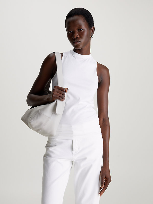 Slim Back Detail Tank Top