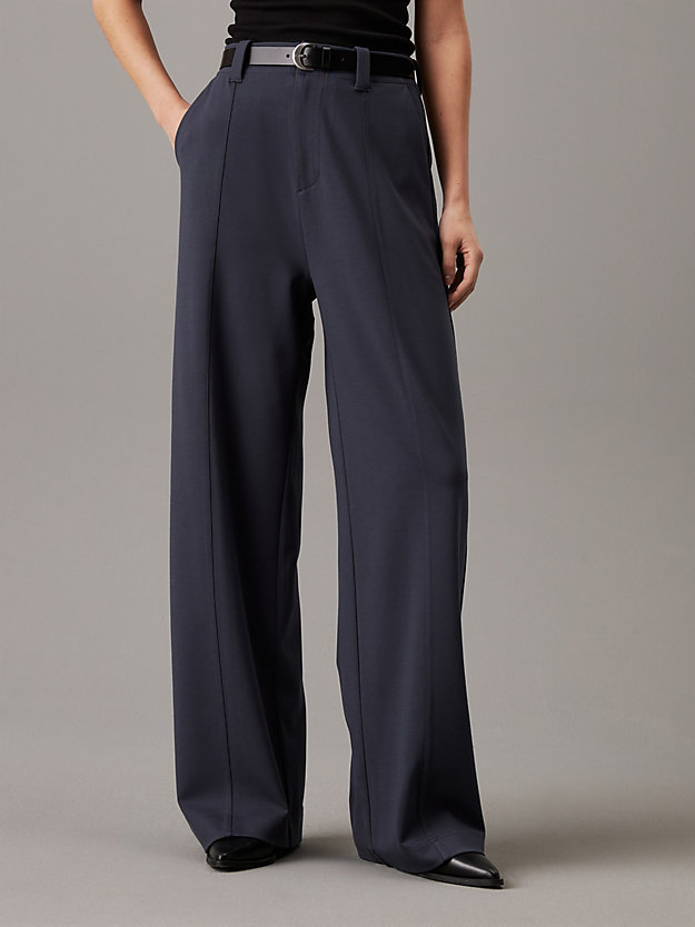 Milano Jersey Wide Leg Trousers