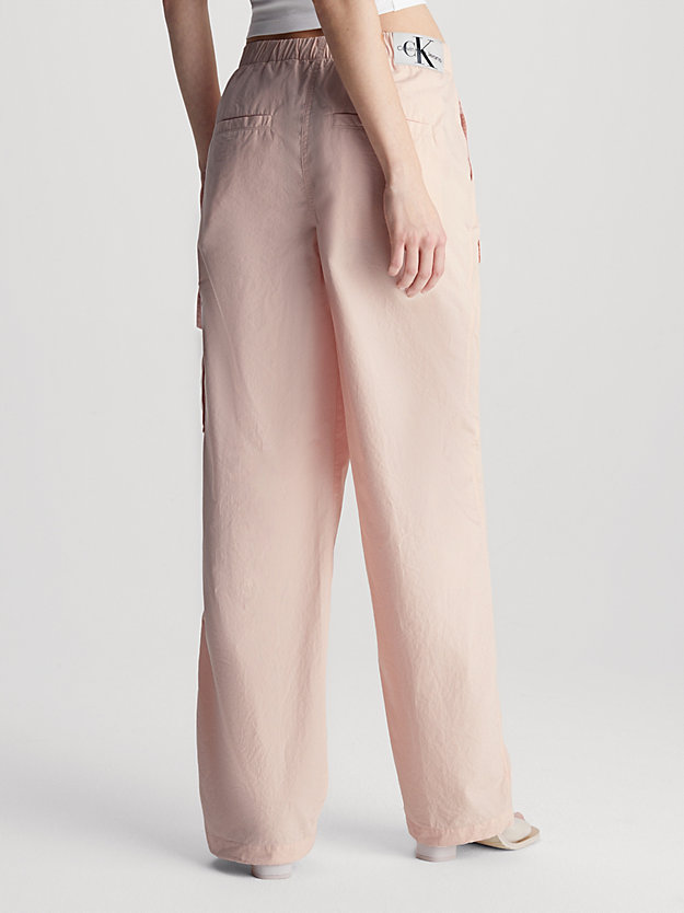 Cotton Straight Cargo Pants